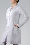 Jaleco feminino manga longa oxford - W m