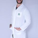 Jaleco Nutrição Masculino Manga Longa FAÍKO Jalecos