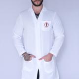 Jaleco Odontologia Masculino Manga Longa FAÍKO Jalecos