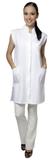 Jaleco Oxford Pequeno Feminino Longo Modelo Greice Sem Manga - 01 Unidade - Santa clara