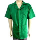 Jaleco Profissional Oxford-Verde - Wp confecções
