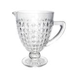 Jarra 1 litro de vidro transparente bico de jaca Roman Bon Gourmet - 35440