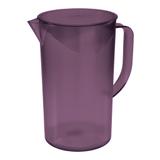 Jarra com Tampa 1,0 Litro Casual Roxo Transparente Coza - Brinox