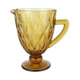 Jarra de vidro diamond âmbar 1l - Lyor