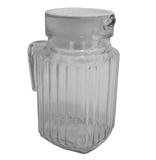 Jarra De Vidro Quadrada Com Tampa 500Ml - Fu xing
