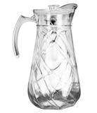 Jarra De Vidro Suco Água Com Tampa Trinity 1600ml Yangzi