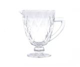 Jarra De Vidro Transparente 1 Litro Diamond Luxo - Lyor
