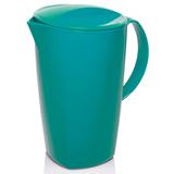 Jarra Luna Vitra Para Suco Agua 2l Jarra Com Tampa Acrílico Azul - Ou