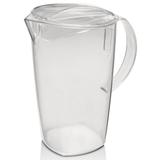 Jarra Luna Vitra Para Suco Agua 2l Jarra Com Tampa Acrílico Natural - Ou
