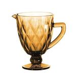 Jarra Matelasse em Vidro 1L AMBAR DYNASTY 23450