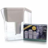 Jarra Purificadora para Água Alcalina Branca+3 Filtros - Saude store