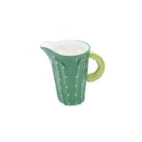 Jarro Decorativo de Cerâmica Cacto Verde 16,5cmx9,8cmx16cm Rojemac Verde