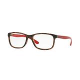 Jean Monnier J83129 D122 Tartaruga / Vermelho Lente Tam 53