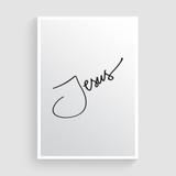 Jesus (branco) - Desquadrar