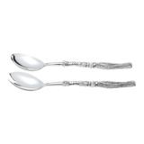 JG 2 PC TALHERES P/SALADA NIQUELADO 27,5cm - Prestige