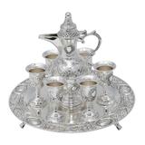 Jg.6 Taças P/Vinho C/1 Jarra E 1 Bandeja - F9-7589 - Prestige