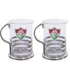 Jg Com 2 Canecas De Vidro 200ml - Fluminense - Mileno
