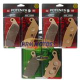 Jg Pastilha Freio Honda CB 650F CBR 650F Dianteira e Traseira Potenza