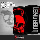 Joelheiras UnbrokenFitCo Red Skull 7mm
