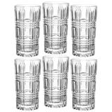 Jogo 06 copos altos cristal liverpool lhermitage - Lhermitage