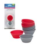 Jogo 12 formas silicone cupcake petit gateau - Monalisa