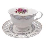 Jogo 12 Pecas Mon Cheri Para Cha Em Porcelana 220Ml - 24107 - L hermitage
