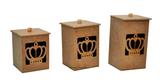 Jogo 3 Potes Bebê Coroa Kit Higienico Mdf Cru - Atacadão do artesanato mdf