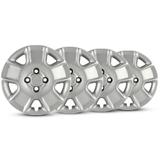 Jogo 4 Calota Modelo Original Gol Trend G5 Parati Saveiro Aro 14 Grid - Gridcalotas