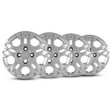 Jogo 4 Calota Original Fiat Strada Prata Aro 14 Grid - Gridcalotas