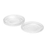 JOGO 4 PC PRATOS DE CRISTAL PEARL 19cm - Wolff