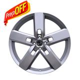 Jogo 4 Rodas Aro18x6 Strong 5x100 Prata Zk-610 - Zunky