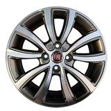Jogo 4 Rodas BRW BRW-1380 Fiat Toro aro 14 4 x 98 tala 6 diamante grafite ET40
