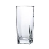 Jogo 6 Copos Bali Quadrado 320ml Transparente - Casa linda