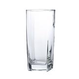 Jogo 6 Copos Bali Quadrado 320ml Transparente - Casa linda