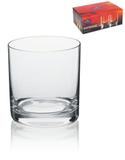 Jogo 6 copos de cristal para whisky Bohemia linha barline 410 ml
