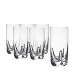 Jogo 6 Copos Trio Cristal 350 ml Long Drink - Wolff