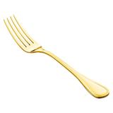 Jogo 6 peças Garfo para mesa de aço inox PVD dourado Avalon Wolff - 71208