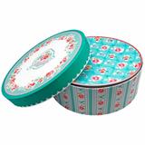 Jogo 6 Pratos de Sobremesa Mary Garden FINECASA - Decorafast