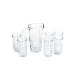 Jogo 7 Peças Jarra 1,4l e 6 Copos 380ml Miami - Lyor