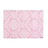 Jogo Ameriano Jacquard Medalhão Mameg Rosa