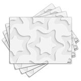 Jogo Americano - Abstrato com 4 peças - 582Jo - Allodi