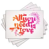 Jogo Americano - All You Need com 4 peças - 976Jo - Allodi