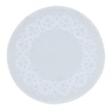 Jogo Americano Auguri Casa Fiori Branco 37CM - 31542