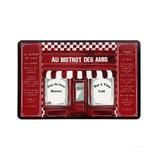 Jogo americano avulso PVC Print bistrô Copa e cia
