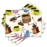Jogo Americano - Cozinha com 4 peças - 610Jo - Allodi