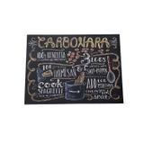 Jogo Americano Cozinha Decorativo Personalizado Carbonara - Maisaz