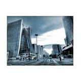 Jogo americano decorativo, criativo e descolado Avenida Paulista azul em São Paulo - tamanho 30 x 40 cm - Colours creative photo decor