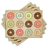 Jogo Americano - Donuts com 4 peças - 303Jo - Allodi