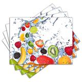 Jogo Americano - Frutas com 4 peças - 016Jo - Allodi