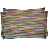 Jogo Americano Indiano 33x50cm 2 Peças Multicor - Ecaza